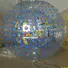 Inflatable transparent collision ball game