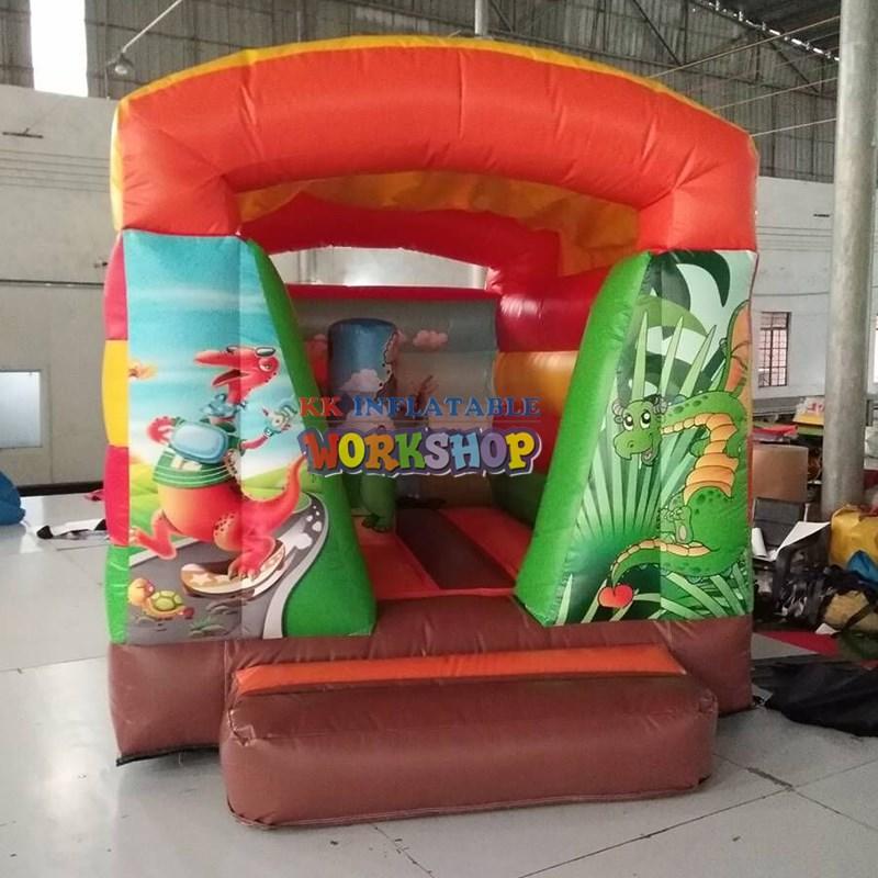 cartoon inflatable bouncers supplier for amusement park KK INFLATABLE