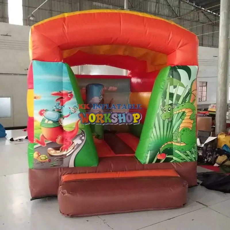 cartoon inflatable bouncers supplier for amusement park KK INFLATABLE