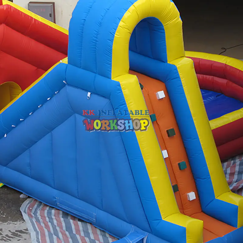 Great Value Large Fun City Inflatable Jumping Water Slide Giant Bouncy Castle Waterpark