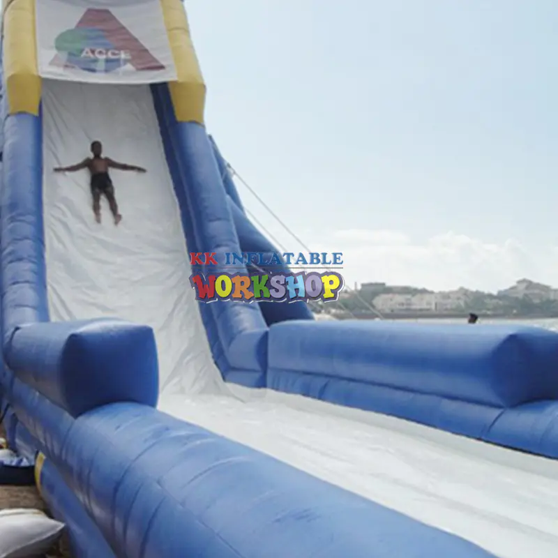 truck blow up water slide castle for playground KK INFLATABLE