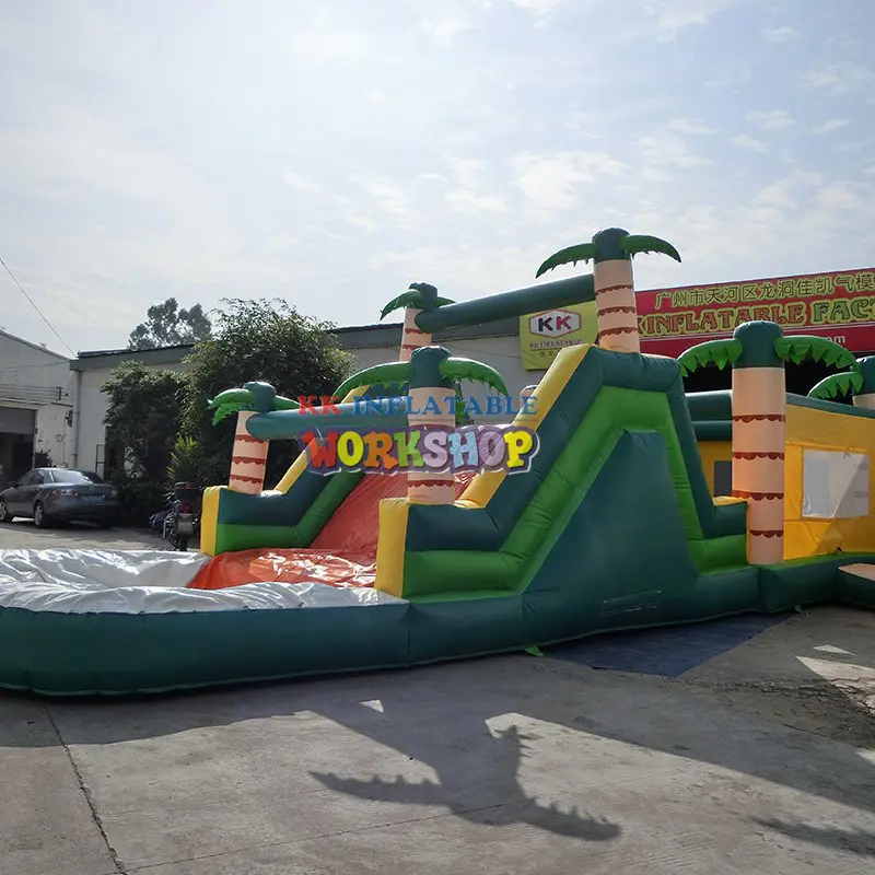 creative blow up water slide colorful for playground
