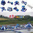 KK INFLATABLE tall inflatable floating water park factory direct for paradise