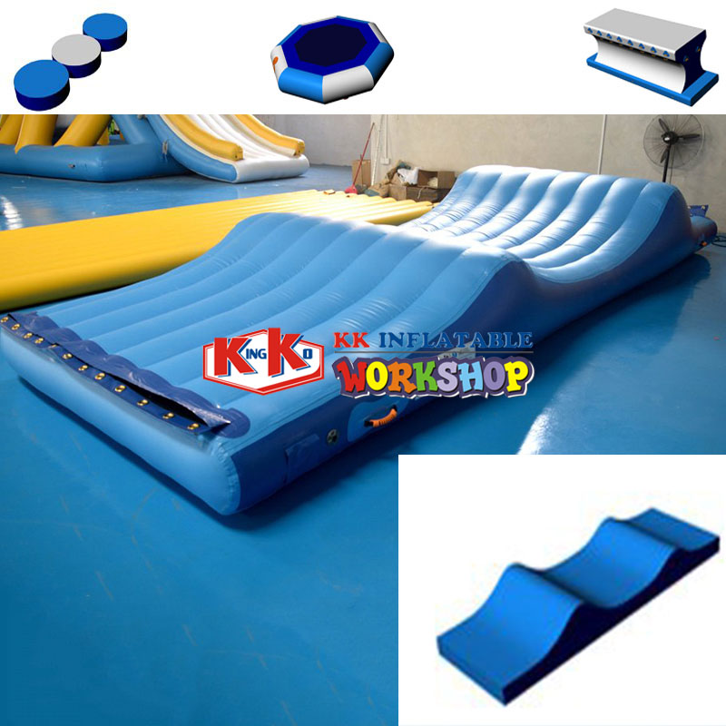KK INFLATABLE tall inflatable floating water park factory direct for paradise-6