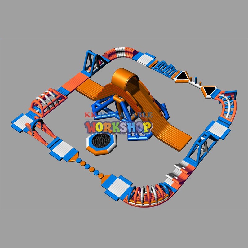 large inflatable theme playground multichannel factory price for paradise-11