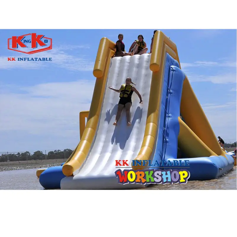 KK INFLATABLE durable inflatable water parks blue for children