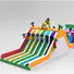 KK INFLATABLE funny water obstacle course good quality for sport games