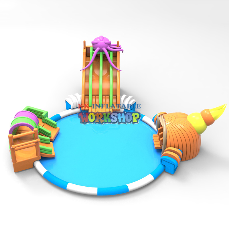 inflatable ocean theme water park-4
