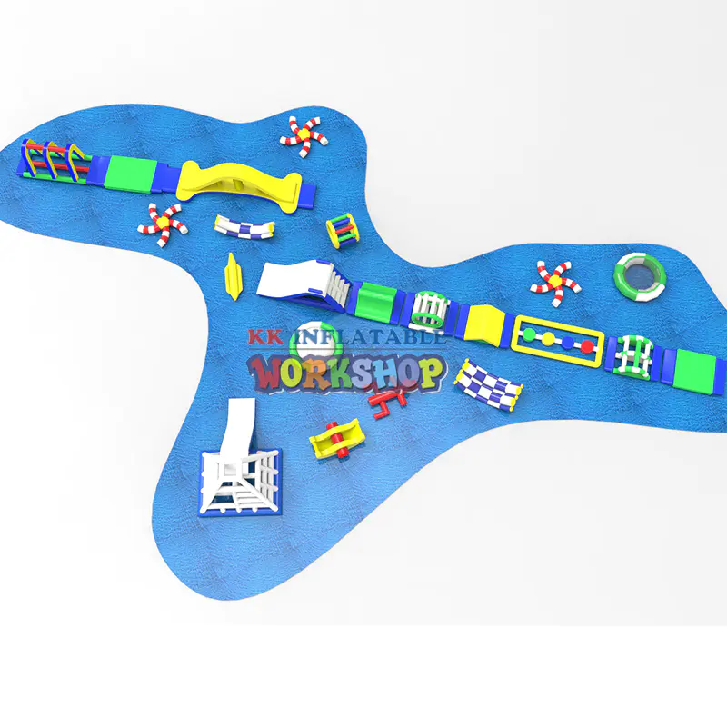 Sea Floating Adult Children Kid Water Jumping Game Commercial Inflatables Aqua Park