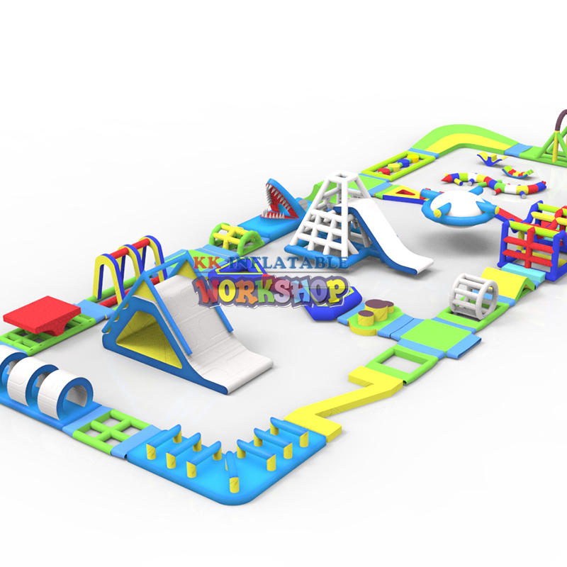 Inflatable Water Park Outdoor Inflatable Playground Large Commercial Inflatable Floating Water Park