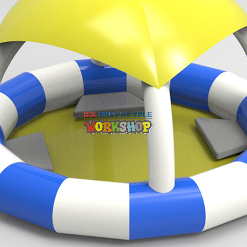 Inflatable floating leisure boat-5