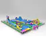 KK INFLATABLE rainbow inflatable theme park good quality for amusement park