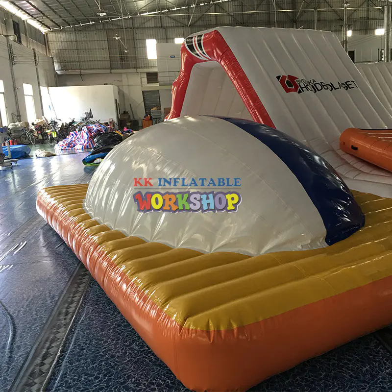 Commercial Inflatable Water Park Floating Inflatable Water Game Water Slide