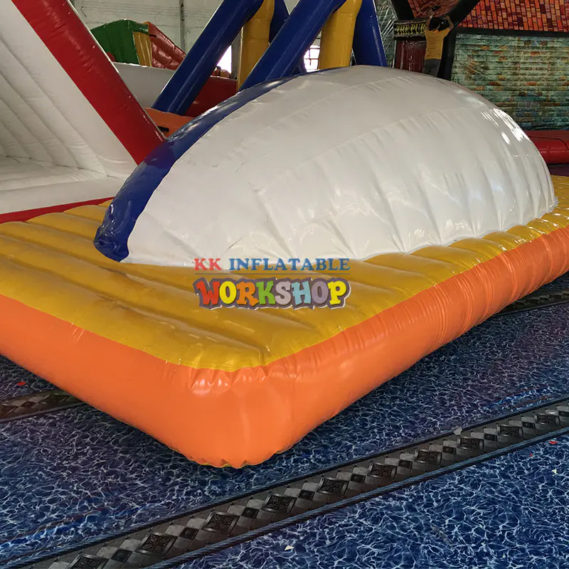 Commercial Inflatable Water Park Floating Inflatable Water Game Water Slide