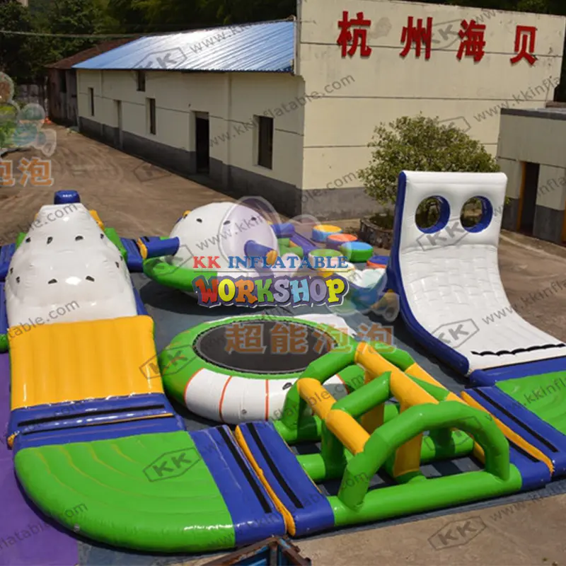 Hot Sale Commercial Water Game Inflatable Aqua Park Adult and Kids Size Floating Water Park