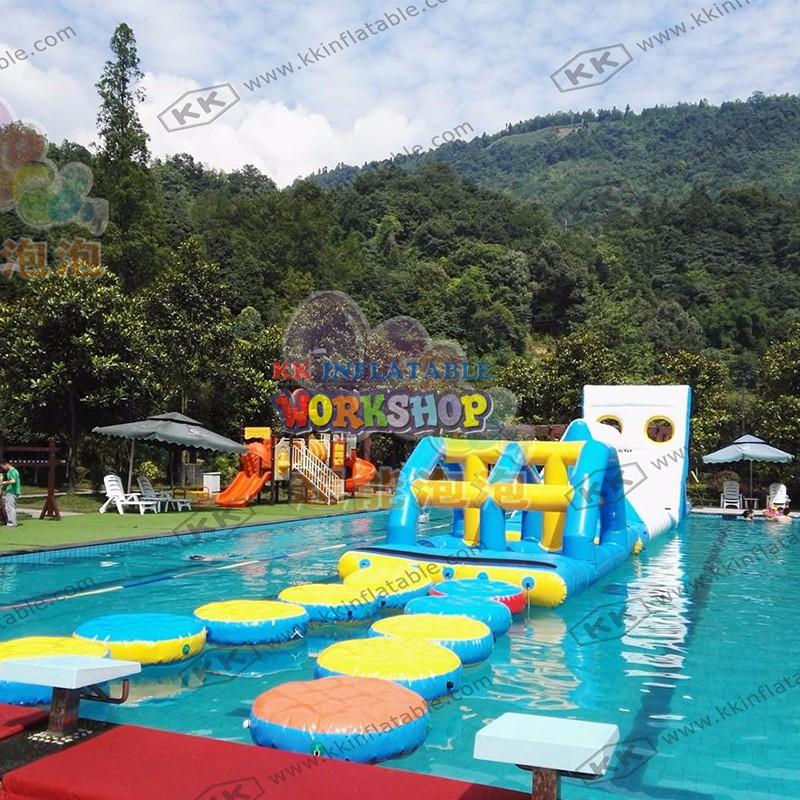 KK INFLATABLE durable inflatable water playground pvc for seaside