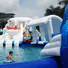 KK INFLATABLE rainbow inflatable theme park manufacturer for seaside