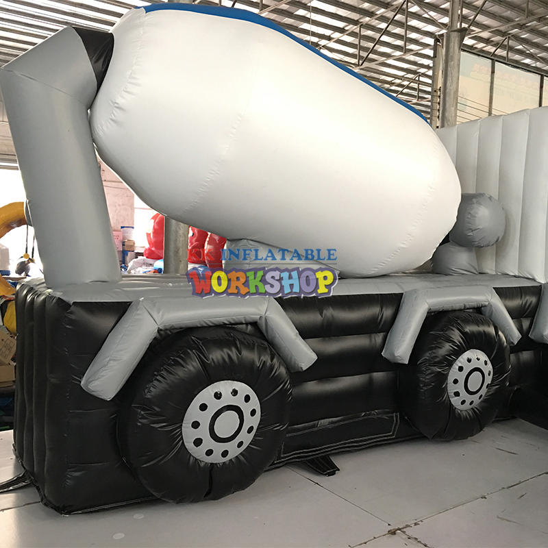 Inflatable car model advertisement