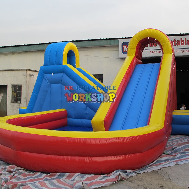 KK INFLATABLE quality blow up water slide OEM for playground