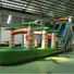 fire truck shape commercial inflatable water slides various styles for exhibition KK INFLATABLE