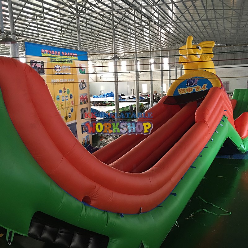 KK INFLATABLE portable inflatable water slide customization for swimming pool