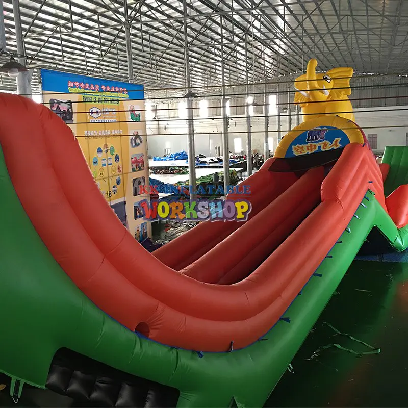 kids inflatable water park multichannel for children KK INFLATABLE