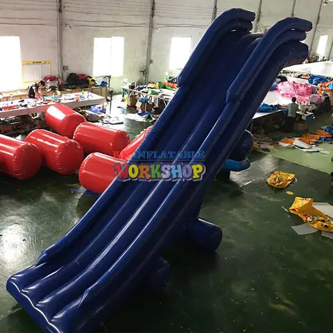 Outdoor Inflatable Water Floating Sports, Hanger Inflatable Yacht Slide For Boat/Yacht