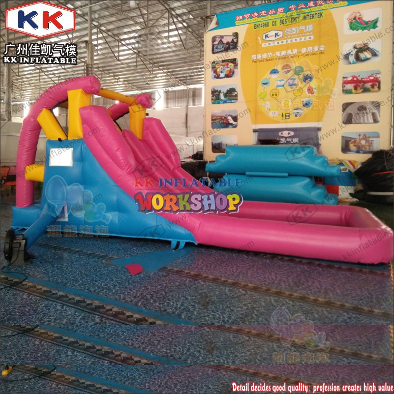 quality blow up water slide cartoon buy now for playground