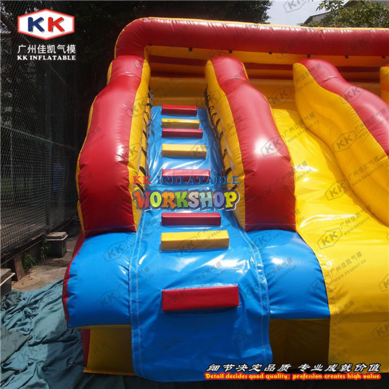 Classic inflatable water park water slide for frame pool use
