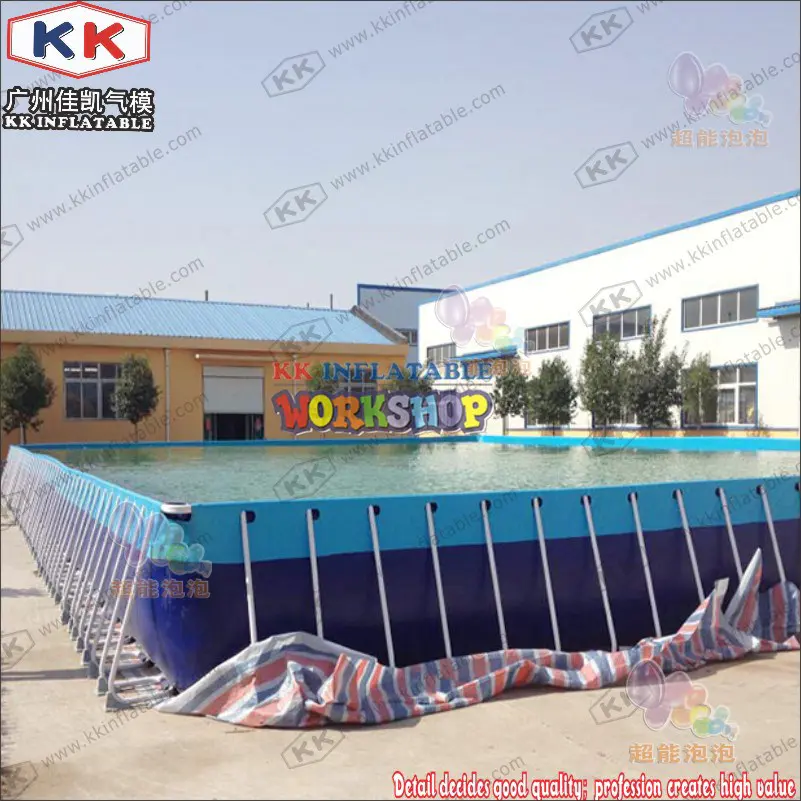 KK INFLATABLE durable kids inflatable water park multichannel for seaside