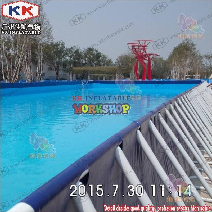 KK INFLATABLE durable kids inflatable water park multichannel for seaside