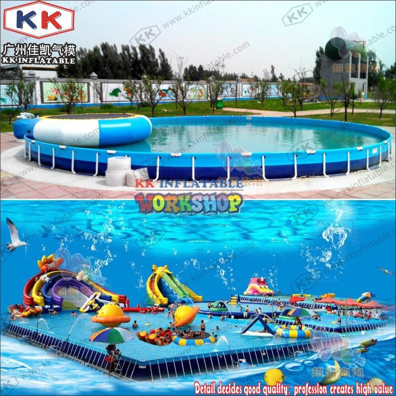 kids inflatable water park rainbow for paradise KK INFLATABLE