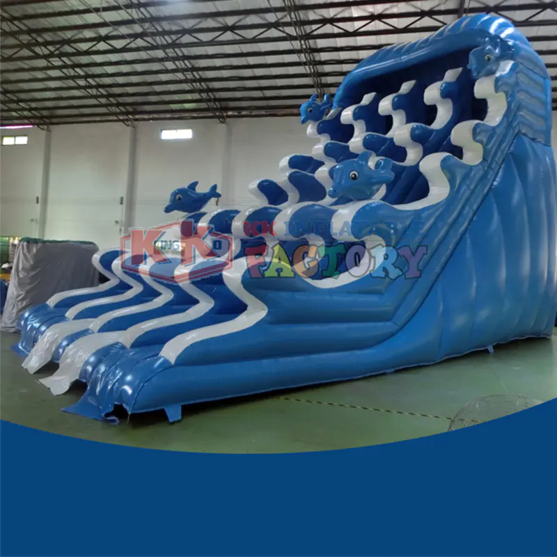 Wear-resistant PVC inflatable water slide