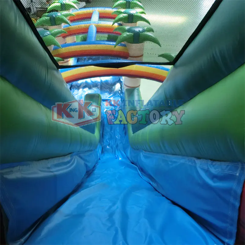 Environmentally friendly PVC inflatable water slide paradise