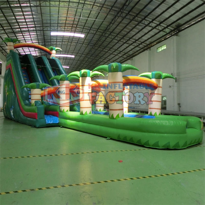 Environmentally friendly PVC inflatable water slide paradise