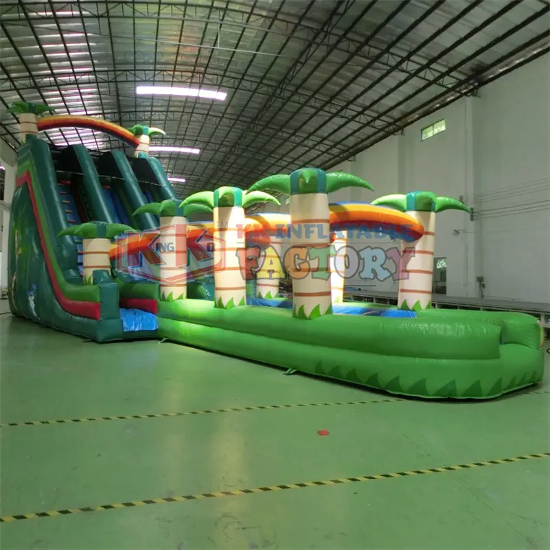 dinosaur inflatable water playground supplier for seaside KK INFLATABLE