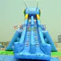 KK INFLATABLE cartoon blow up water slide free sample for playground