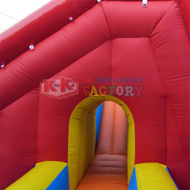 Family small inflatable water slide