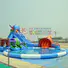 inflatable water parks dinosaur for children KK INFLATABLE