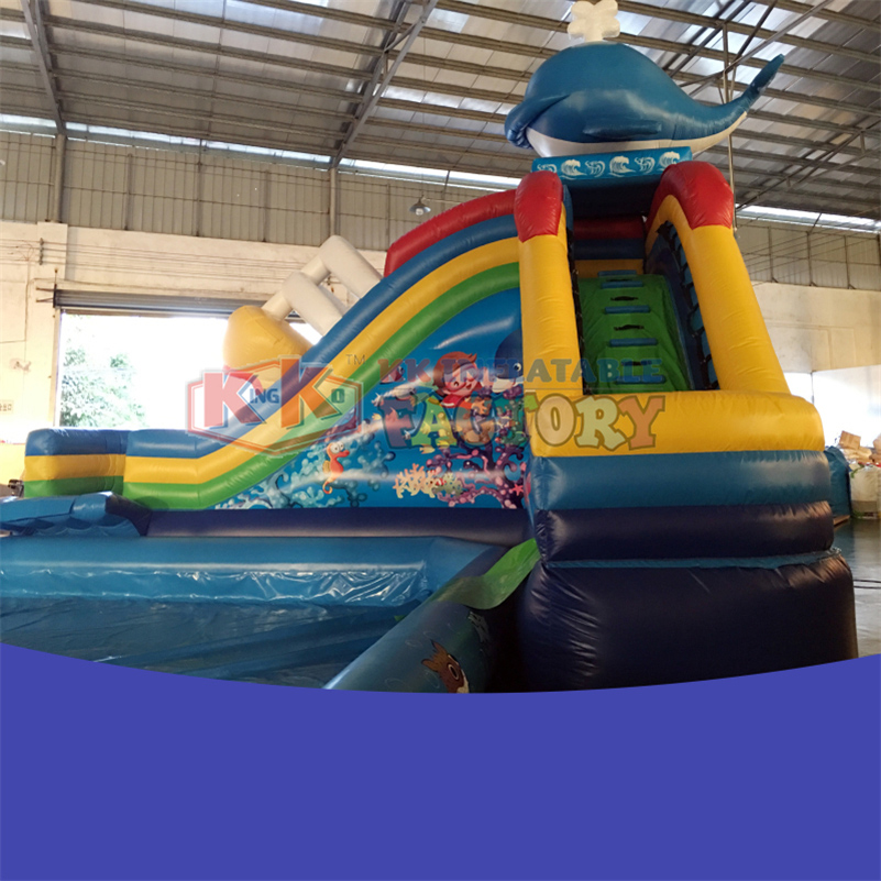Large inflatable slide manufacturers