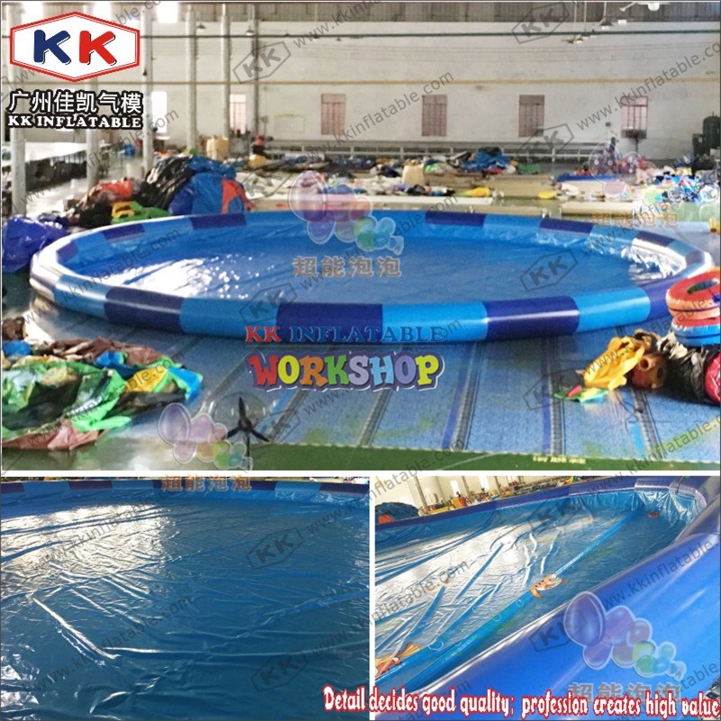 KK INFLATABLE solid mesh blow up pool supplier-1