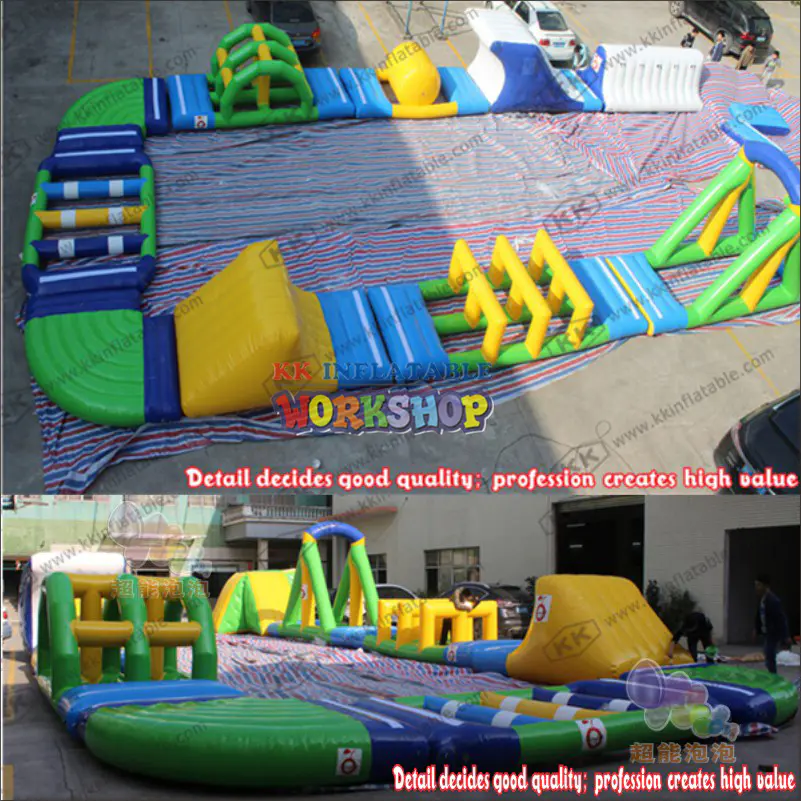Water park inflatable floating game project