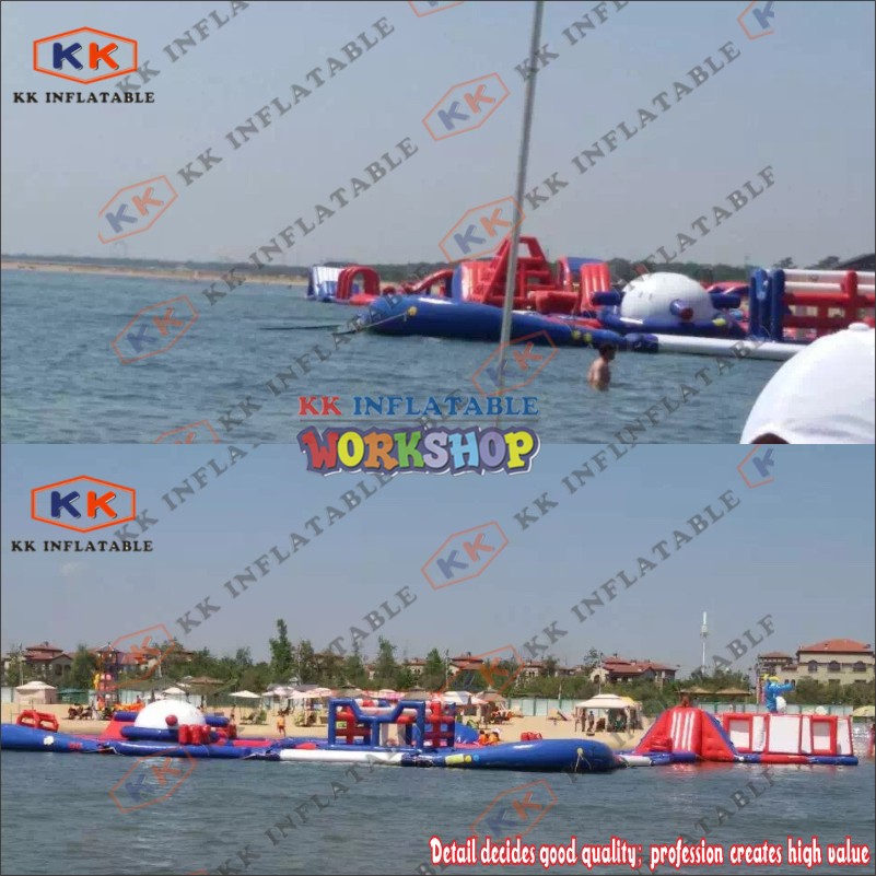 KK INFLATABLE pvc inflatable water parks factory price for beach-3