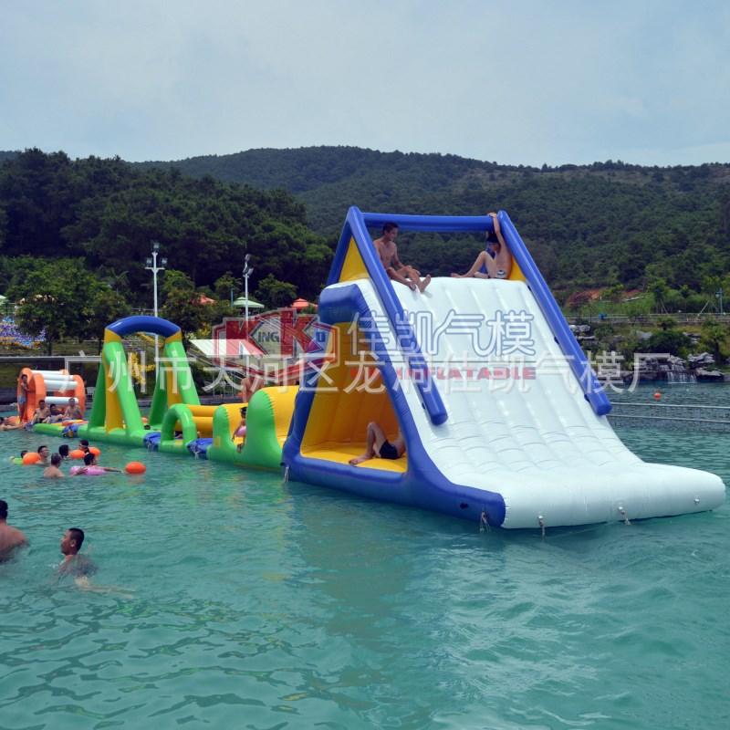 pvc kids inflatable water park factory price for beach KK INFLATABLE