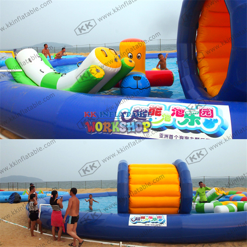 Beach seaside theme water park