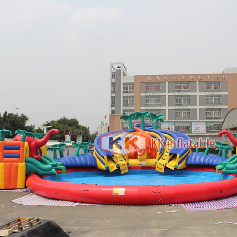 KK INFLATABLE large inflatable theme park good quality for seaside-1