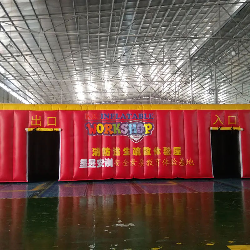 Inflatable Emergency Escape Experience Hall