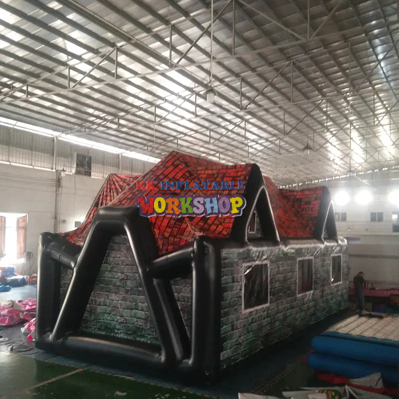 10x5 mts Outdoor Parties N Events Giant Blow Up Airtight Tent Inflatable PUB Bar With Full Digital Printing