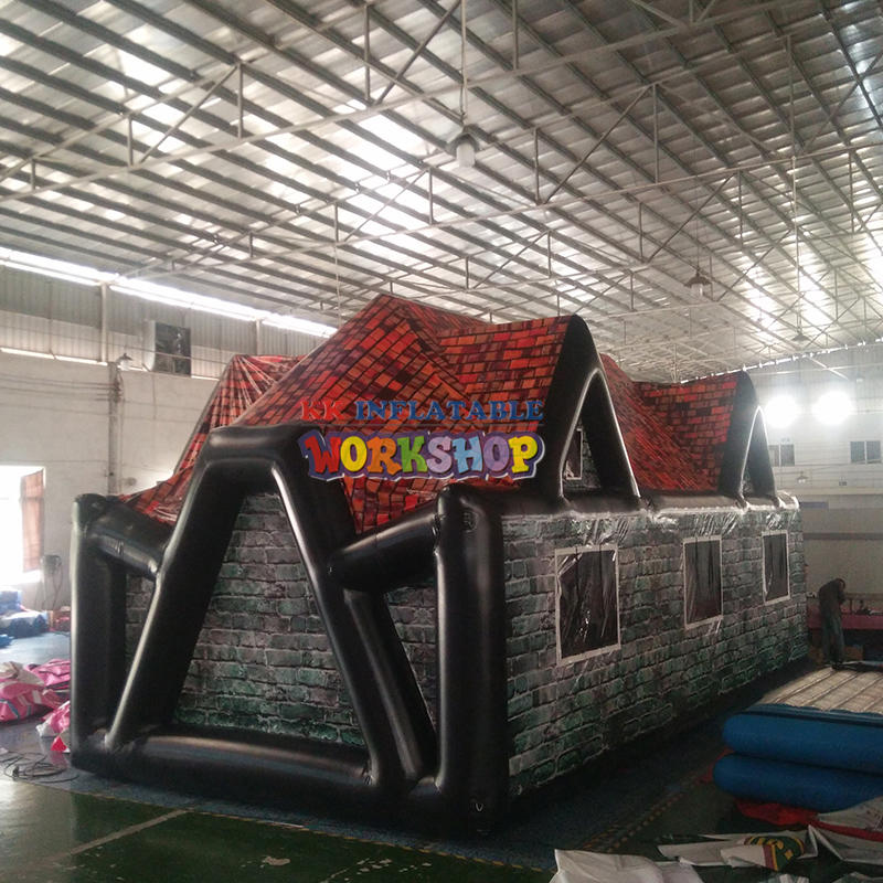 10x5 mts Outdoor Parties N Events Giant Blow Up Airtight Tent Inflatable PUB Bar With Full Digital Printing