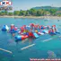 hot selling inflatable water parks slide pool combination factory price for seaside